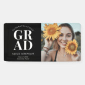 Grafische foto-Afstuderen banner (Horizontaal)