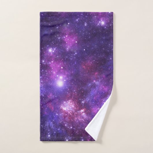 Grafische Galaxy badkamer handdoek set (Handdoek)