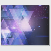 Grafische Galaxy Wrapping Gift Paper Cadeaupapier (Vlak)