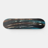 Grafische golfgolf skateboard (Horizontaal)
