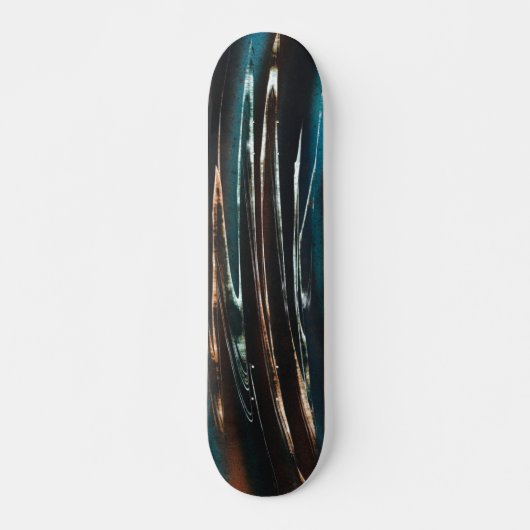 Grafische golfgolf skateboard (Voorkant)