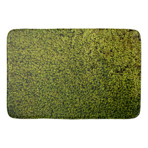 Grafische groene foto-Natuur Moss Badmat