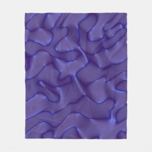 Grafische illustratie - vloeibare patroonblauwe kl fleece deken