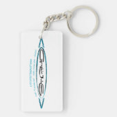 Grafische Jules & Uni-Sleutelhanger Sleutelhanger (achterkant)