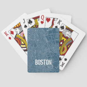 Grafische kaart van Boston