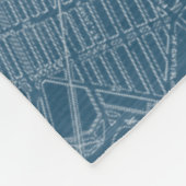 Grafische kaart van Boston Fleece Deken (Hoek)