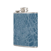 Grafische kaart van Boston Heupfles (Links)