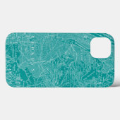 Grafische kaart van New York Case-Mate iPhone Case (Achterkant (horizontaal))
