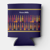 Grafische kleur bier-flessen blikjeskoeler (Voorkant)