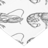 grafische kreeft tafelkleed (Gekanteld)