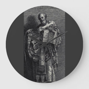 Grafische kunst van Sint-Athanasius van Alexandrië Grote Klok