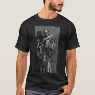 Grafische kunst van Sint-Athanasius van Alexandrië T-shirt