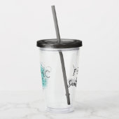 Grafische liefdeswinkel met Logo-merchandise Acryl Drinkbeker (Links)