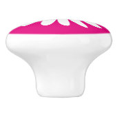 Grafische madeliefje roze knop (Zijkant)