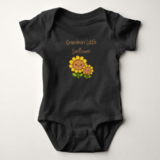 Grafische 'Oma's Kleine Zonnebloem' Romper