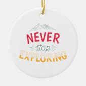 Grafische ontwerpen voor ontdekkingsreizigers en z keramisch ornament (Voorkant)