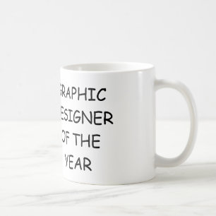 Grafische ontwerper van het Jaar Koffiemok