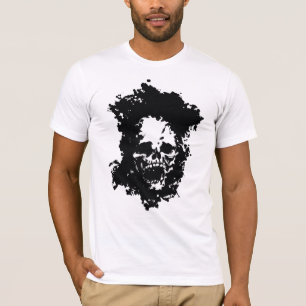 grafische schedel t-shirt