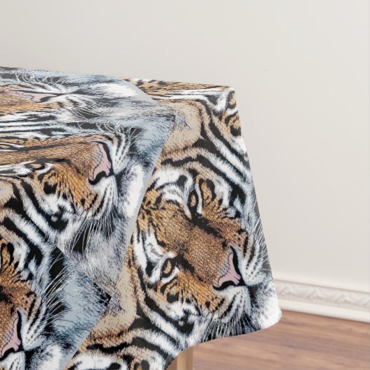 Grafische stijl Tiger Portret Tafelkleed (Voorbeeld)