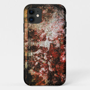 Grafische structuur van brick wall grunge iPhone 11 hoesje