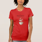 Grafische T-shirt met ochtendkoffie (Voorkant)