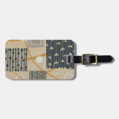 Grafische tegels bagagelabel (Voorkant horizontaal)