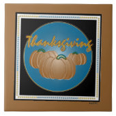 Grafische Thanksgiving Tegeltje (Voorkant)
