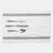  grafische vork Spoon Knife snijmachine Theedoek (Horizontaal)