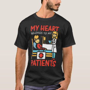 Grafische zuster Apparel Mijn hart behoort tot mij T-shirt