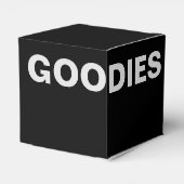 GRAFISCHE ZWARTE EN WITTE GOODIES VOOR DOOS BEDANKDOOSJES (Achterkant)