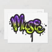 Grafitti Briefkaart (Voorkant / Achterkant)