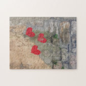 Grafitti Hearts Legpuzzel (Horizontaal)