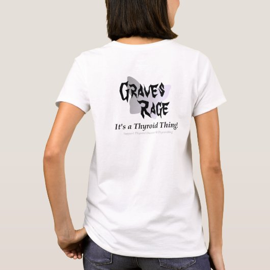 Grafkorrel T-Shirt Sm-3x voor vrouwen (Achterkant)