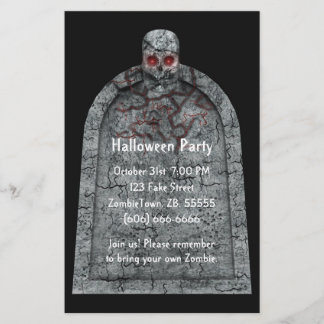 Grafsteen - Halloween Flyer