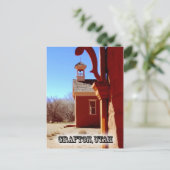 Grafton Ghost Town Briefkaart (Staand voorkant)