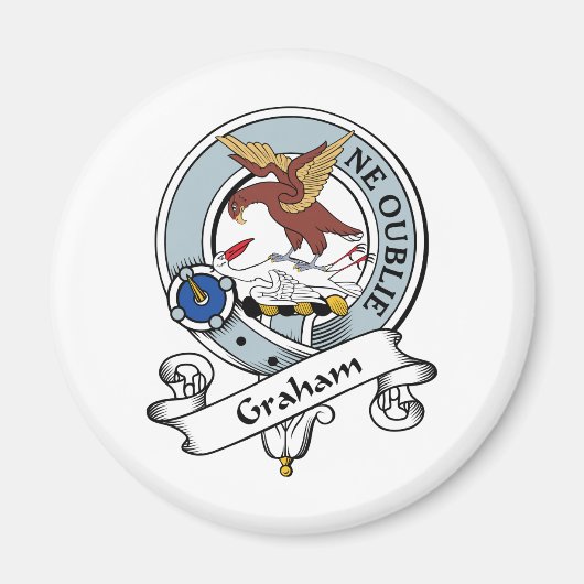 Graham Clan Badge Magneet (Voorkant)