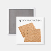 Graham Crackers Refrigerator Magnet (Recto/Verso)