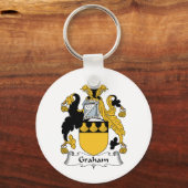 Graham Family Crest Sleutelhanger (Voorkant)
