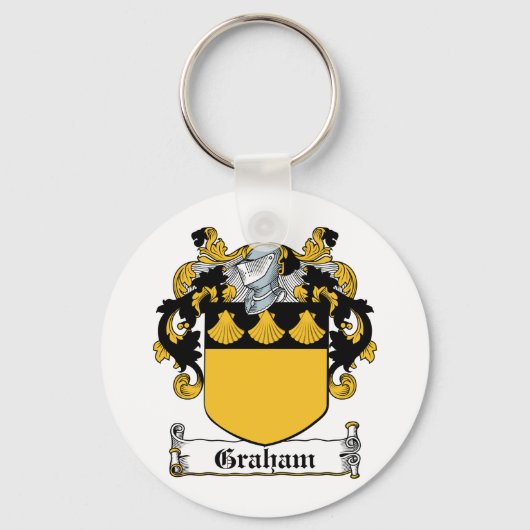 Graham Family Crest Sleutelhanger (Voorkant)