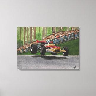 Graham Hill Canvas Afdruk
