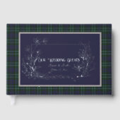 Graham Monteith Modern Origineel Schots Tartan Gastenboek (Voorkant)