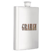Graham, nom, classique flacon de hanche (Droite)