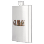 Graham, nom, classique flacon de hanche (Gauche)