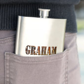 Graham, nom, classique flacon de hanche (En situation)