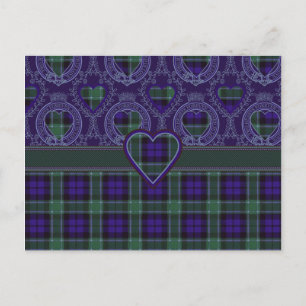 Graham Scottish tartan Briefkaart