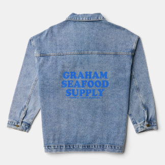 Graham Seafood Supply Fish Diagram Conway South Denim Jacket