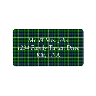 Graham Tartan Label