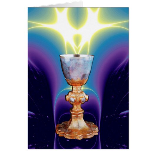 GRAIL / CHALICE DE MASSE SAINTE (Devant)