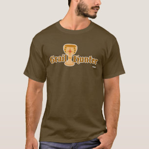 Grail Hunter Fun Collector Motto Art Slogan T-shirt
