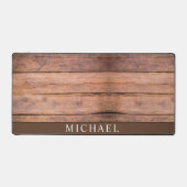 Grain de bois rustique personnalisé (Recto)